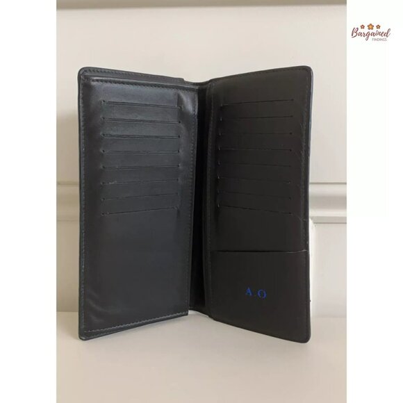 Authentic Louis Vuitton Damier Graphite Coated Canvas Leather Brazza Wallet 2018 - Picture 7 of 15